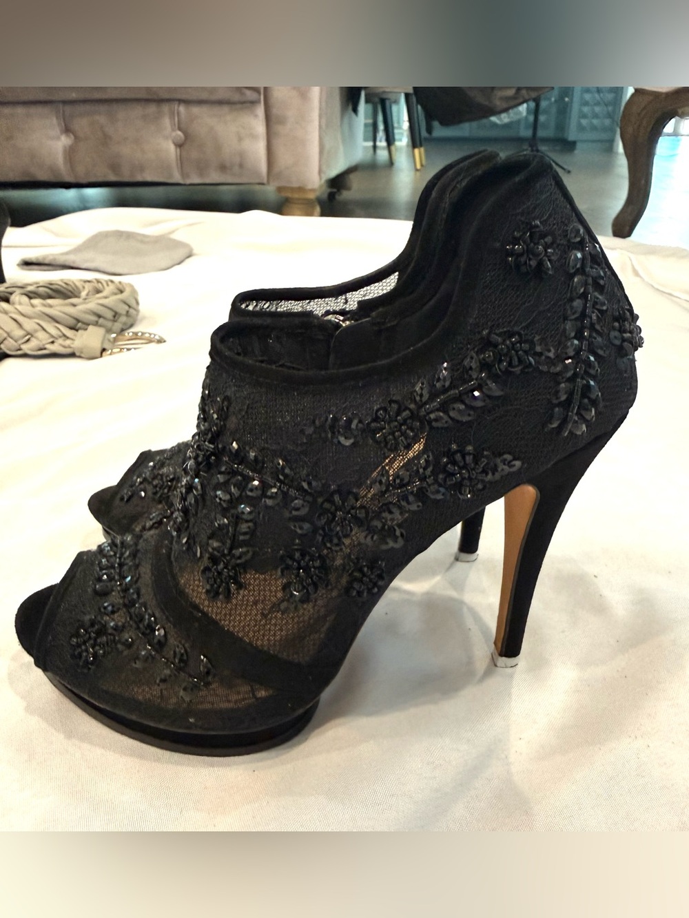 BCBGMaxAzria “Deedie” Peep Toe - Sz. 7.5